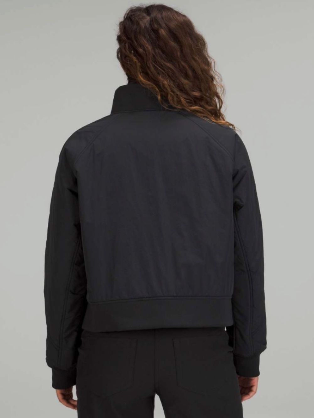 LULULEMON SHORT INSULATED BOMBER JACKET SIZE 12 - Picture 5 of 13